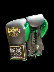Guantes de Boxeo Hechos a Mano, Sin Boxeo No Hay Vida, de Cuero Vacuno Genuino con Logotipo Impreso, Guantes de Boxeo Personalizados - Product Image 6
