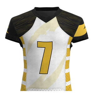 Maillot de football américain personnalisé haut de gamme 2026 – Tenue d'équipe respirante à manches courtes avec uniforme imprimé - Product Image 5