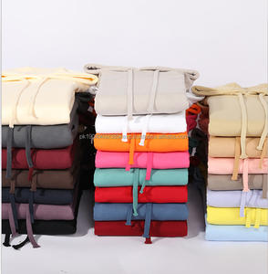 Sweat-shirts unisexes en molleton épais 38 g/m², mélange polyester/coton, poids lourd, personnalisables avec logo brodé, surdimensionnés, pour l'hiver - Product Image 2