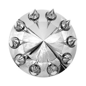 Kit Copricerchi Cromati Universali per Camion, 2 Anteriori e 4 Posteriori, Include 60 Copridadi e Attrezzo - Product Image 4