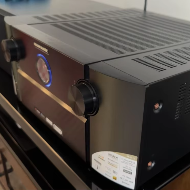BRAND NEW SR8015 11.2 Channel (140 Watt x 11) 8K Ultra HD AV Receiver with 3D Audio HEOS Built-in and Voice Control