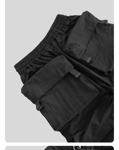 Pantalones Cargo de Pierna Ancha con Múltiples Bolsillos, Cintura Alta, Transpirables, Ecológicos, Ligeros, de Lona, Corte Regular, Estilo Casual 2026 - Product Image 6
