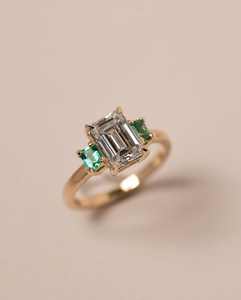 Bague en argent sterling S925 avec diamant moissanite pour femme de Mossan pour l'Europe et les États-Unis - Product Image 4