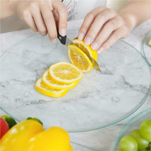 Planche à découper élégante en acrylique, facile à nettoyer, gadget de cuisine, planche à découper pour fromage/pain/fruits, en promotion. - Product Image 6