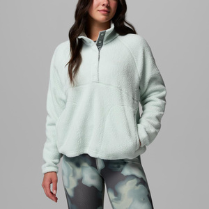 Chaqueta Sherpa Personalizada para Mujer, Chaqueta de Invierno Cálida con Botones, Chaquetas Sherpa Premium, Ropa de Abrigo de Moda al por Mayor OEM - Product Image 1