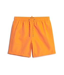 Men's Coral Camouflage Sublimation Printed Cargo Shorts Mid <b>Elastic</b> Waist Quick Dry Casual Eco-Friendly 100% Polyester Corduroy - Product Image 4