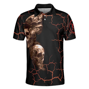 Camisa Polo Personalizada Tema Halloween Uniforme para Personal y Profesores Canadá Exportador Mayorista - Product Image 3