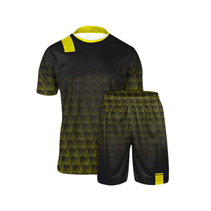 Custom Men's Soccer Uniform Kit Blue Gradient Sublimated Jersey Shorts <b>Socks</b> Breathable Quick Dry Athletic Fit All Seasons - Product Image 3