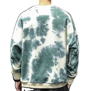 Sudadera con Capucha Casual de Invierno para Hombre, 100% Algodón, con Estampado Digital Tie-Dye y Bordado, Transpirable - Product Image 5