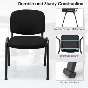 Elegante Silla de Oficina Ajustable de Malla para Recepción de Invitados, Base Cromada, Estructura Metálica, Mueble Escolar Cómodo - Product Image 6