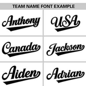 Polo personnalisé pour homme, plusieurs styles de police, nom personnalisé au dos et numéro sur le devant, polo d'équipe sublimé avec contraste - Product Image 3