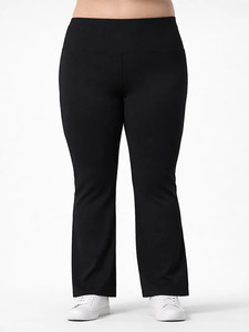 Women High Waist Flare Leggings <b>Plus</b> <b>Size</b> <b>Yoga</b> Flared <b>Pants</b> Women Bootcut Workout <b>Pants</b> Stretch Fitness <b>Yoga</b> Trousers High Rise - Product Image 2