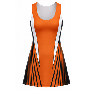 Female netball apparel bespoke playing <b>dress</b> quick dry fabric squad league competition training wholesale producer supplier - Product Image 1