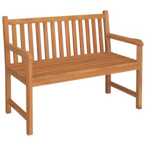 Ensemble de salle à manger de jardin en teck massif 4 pièces pour usage extérieur - Product Image 4