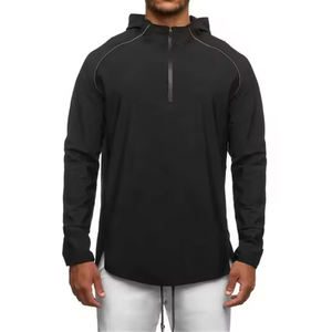 Veste de course et survêtement d'entraînement imprimés, anti-odeur, coupe ajustée, 100 % polyester, séchage rapide, pour le sport, en gros à prix réduit - Product Image 4