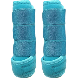 Protectores de Patas para Caballos, Botas Protectoras de Tendones, Botas de Medicina Deportiva, Neopreno Duradero, Transpirable y Ligero, Ropa para Montar a Caballo - Product Image 4