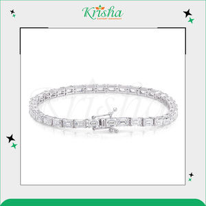 Venta al por Mayor de las Pulseras de Diamantes Naturales y Cultivados en Laboratorio Más Vendidas, Disponibles en Color Blanco DEF a Precio de Fábrica - Product Image 4