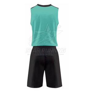 Uniforme de Baloncesto Personalizado al por Mayor para Hombre, Conjunto de Equipo 100% Poliéster, Ligero, Duradero, Ecológico, Impermeable, de Secado Rápido STAR - Product Image 3