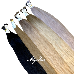 Venta al por mayor 100% extensiones de cabello humano Remy vietnamita de alta calidad a granel elegante onda modelo materia prima paquetes de cabello - Product Image 6