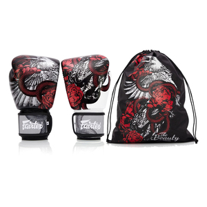 Guantes de Sparring Fairtex de Diseño Nuevo, Último Modelo, Fabricante OEM, Cuero Genuino, Guantes de Boxeo Profesionales Ajustables - Product Image 1