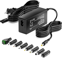 Adaptateur d'alimentation 12V 5A, chargeur AC 100-240V vers DC 12V 1.5A 1A pour bande lumineuse LED, lecteur DVD, caméra de sécurité CCTV, Sceptre