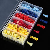 Kit de 120 pinces de raccordement isolées en T pour câbles électriques, connexion rapide sans dénudage, vente en gros