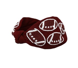 Banda de pelo de lujo de moda con bordado de cuentas de lujo nuevo diseño para mujeres elegantes niñas multicolor último hermoso aspecto superior - Product Image 4