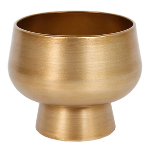 Macetero de Metal con Acabado en Cobre Moderno para Uso en Jardín Exterior, con Diseño Minimalista y Función de Plantación de Flores - Product Image 2