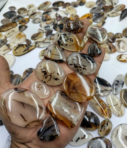 Cabujones de Ágata Natural de Montana al por Mayor |   Proveedor de Piedras de Ágata Pulidas Sueltas al por Mayor para la Fabricación de Colgantes, Anillos y Pendientes - Product Image 1