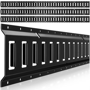 Set di 4 Barre di Ancoraggio E-Track da 2,35 m per Carichi Pesanti fino a 900 kg, Sistema di Fissaggio per Rimorchi per un Trasporto Sicuro - Product Image 1