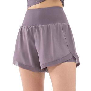Shorts de course pour femmes, haute performance, dynamiques, légers, souples, à séchage rapide, pour l'extérieur - Product Image 1