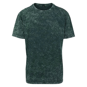 T-shirt de fitness pour homme en coton tricoté léger 100 %, longueur longue, personnalisable, effet délavé, anti-plis, avec logo placé à l'avant – Collection 2026 (Vente en gros) - Product Image 3