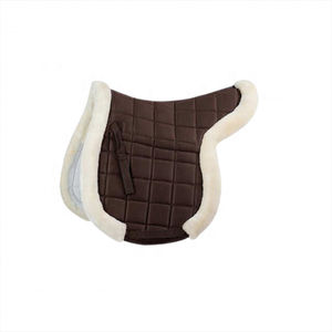High Quality Breathable Western Equestrian Horse Saddle Pads Dressage Jumping Competition Cotton <b>Shell</b> Custom Made Pakistan - Product Image 2
