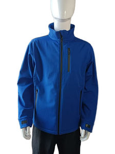 Meilleur prix – Veste coupe-vent softshell personnalisée pour homme, col montant, grande taille, respirante, séchage rapide, imperméable - Product Image 2