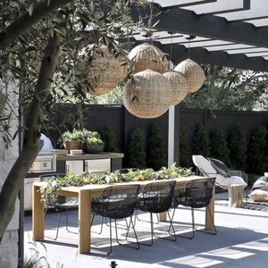 Ensemble de jardin design moderne en rotin et aluminium, origine Vietnam, pour usage extérieur, résistant à l'eau, garantie 3 ans - Product Image 2