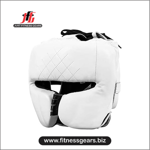 Casque de sparring en cuir PU durable pour jeunes et adultes, protection de tête de boxe en cuir PU avec mousse haute densité, qualité supérieure - Product Image 2