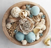 Luxuriöses AUORA Potpourri-Duftsäckchen mit Eigenem Etikett, Natürliche Getrocknete Blumen und Kräuter, Langanhaltender Duft, 100+ Düfte, 100g