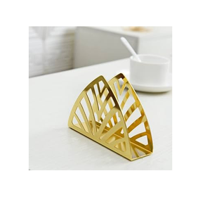 Porta Servilletas de Latón, Adecuado para Mesa de Comedor, Soporte Decorativo para Servilletas, para Hogar y Restaurante - Product Image 1