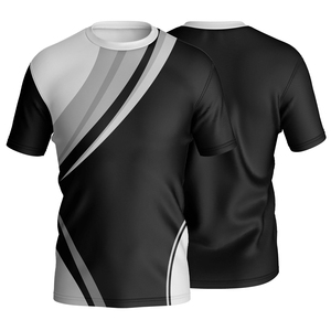 100% Polyester Knitted Unisex Shirt Quick Dry Breathable Golf Running Sports Solid Pattern Sublimated Digital Printing - Product Image 3