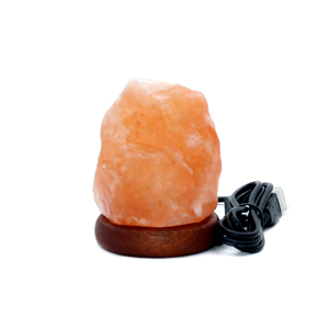 Lámparas de Sal del Himalaya USB Mini de Alta Calidad, Portátiles, de Cristal Natural, para el Hogar y la Oficina, con Servicio OEM y Personalización de Marca - Product Image 1