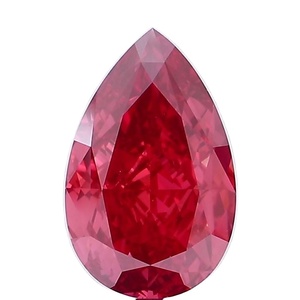 Avina Jewels IGI Certified Fancy Vivid Pink Lab Grown Pear Cut 4.85ct Laser <b>Drilled</b> <b>Diamond</b> for Jewelry Making - Product Image 1