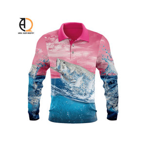 Polo de pêche pour homme, polo de pêche durable - Product Image 2