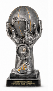 Champion basketball <b>trophy</b> Premium metal award Stainless steel - Product Image 1