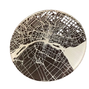 ชุดถาดรองแก้วอะคริลิคทนทานพร้อมอุปกรณ์ตกแต่งสำเร็จแบบใสเหมาะสำหรับโต๊ะอาหารในบ้านและร้านอาหารที่มีสไตล์ - Product Image 1