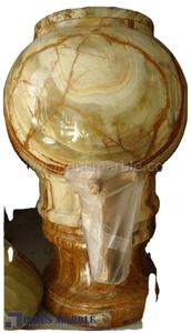 ถังเบียร์สีขาวออนิกซ์, ถังเบียร์หินอ่อนออนิกซ์แบบพิเศษ, ถังเบียร์ออนิกซ์สำหรับห้องครัว - Product Image 4