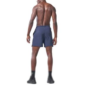 กางเกงขาสั้นออกกำลังกายของผู้ชายกางเกงขาสั้นออกกำลังกายผ้าสแปนเด็กซ์สีฟ้าโพลีเอสเตอร์มีกระเป๋า - Product Image 3