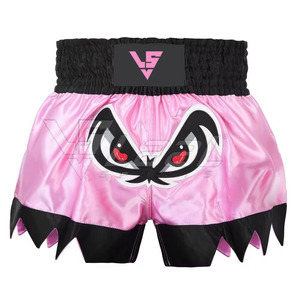 Pantalones Cortos de Muay Thai Resistentes con Costuras Reforzadas para Práctica y Uso Regular - Product Image 2