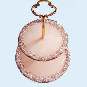 Support à gâteaux en résine écologique élégant et de haute qualité, compatible lave-vaisselle, pour gâteaux d'anniversaire, desserts de mariage, tables de fête, maison - Product Image 5