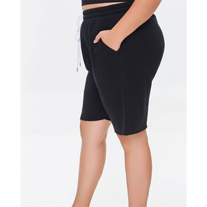 Nouveau Prix de Gros Personnalisé – Short de Sport Décontracté pour Femme en Coton Respirant à 100 % avec Cordon de Serrage pour Fitness et Athlétisme - Product Image 3
