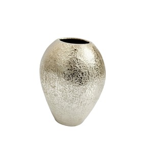Matte <b>Bronze</b> Metal <b>Vase</b> Handmade Iron Small Eco-Friendly Lightweight Modern Tabletop Decor for Wedding Home Styling - Product Image 3